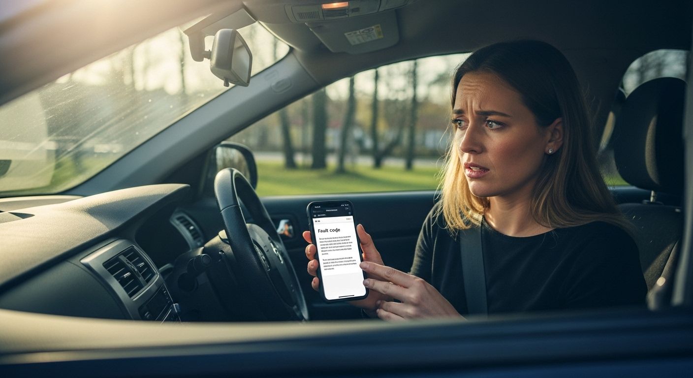 felkoder bil dashboard