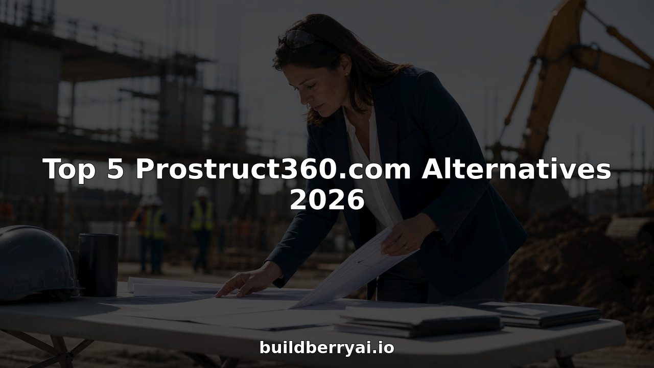 Top 5 Prostruct360.com Alternatives 2026