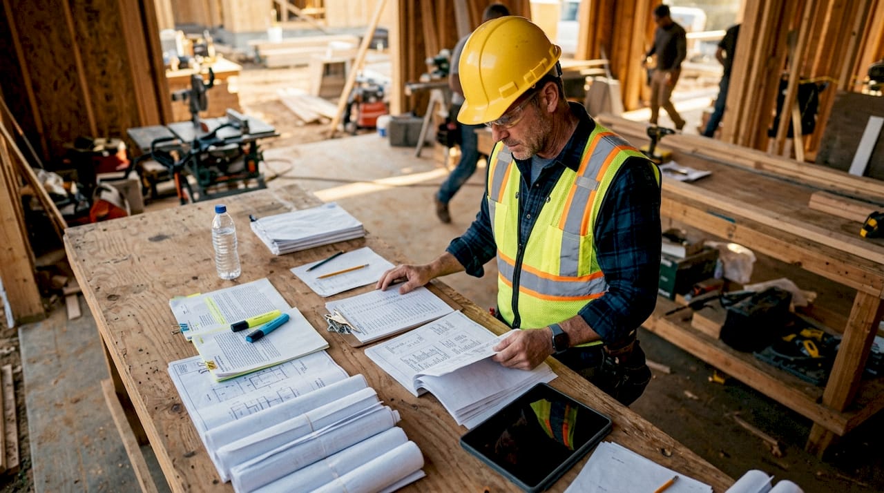 Construction Project Documentation Checklist for Contractors