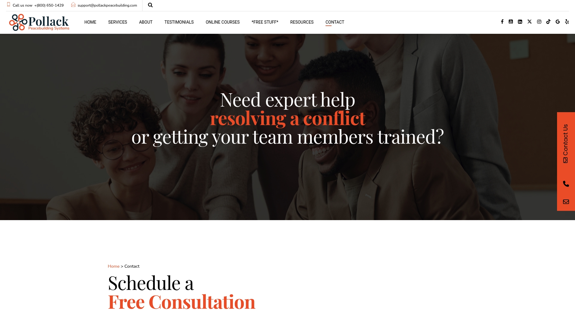 Why Workplace Conflict Costs Organizations More Than You Think https://pollackpeacebuilding.com/contact/
