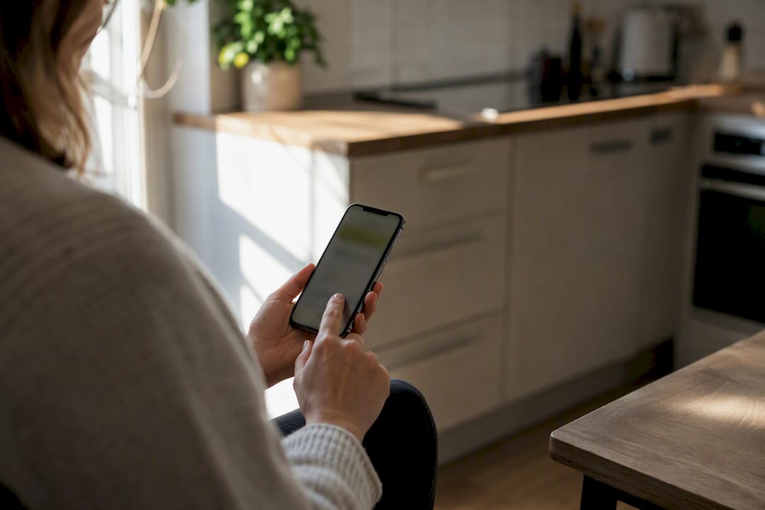 Hand tapping smartphone for symptom tracking