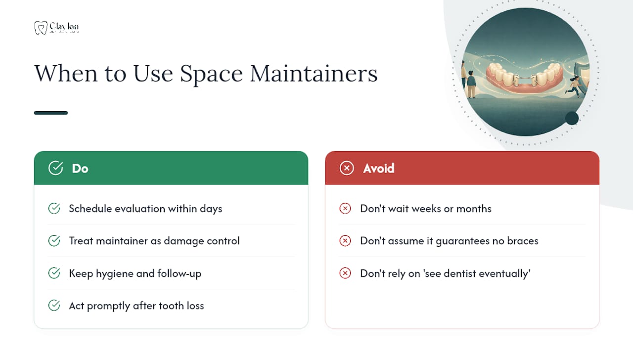 Our Take: Don't Treat Space Maintainers as an Afterthought — overview diagram