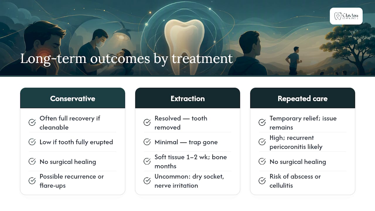 What Happens After Treatment: Long-Term Outlook — overview diagram