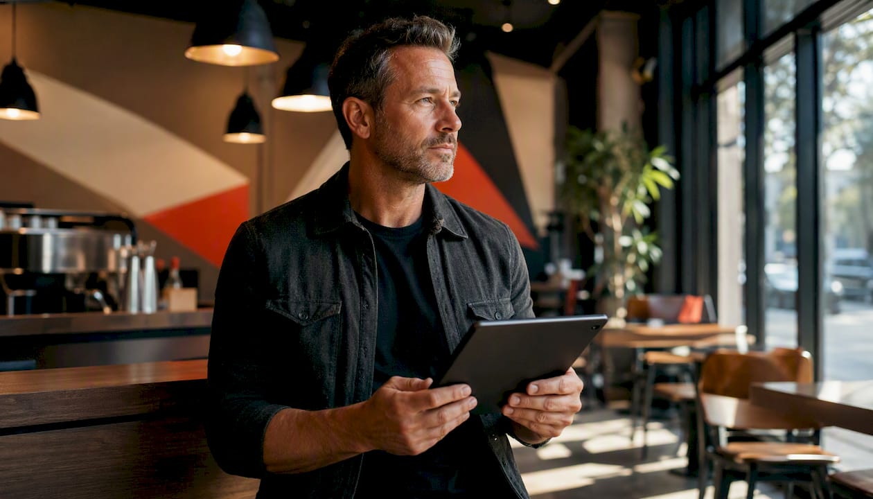 Gym owner considering software in gym reception