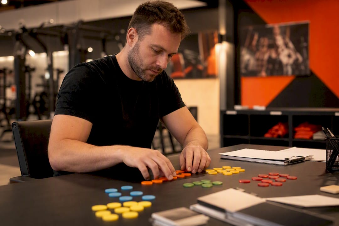Hands sorting wristbands for member segments