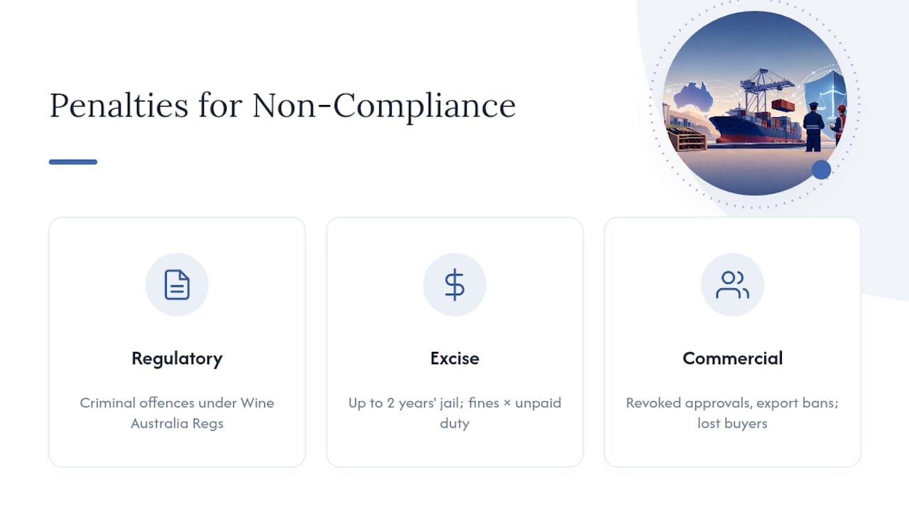What are the penalties for non‑compliance? — overview diagram