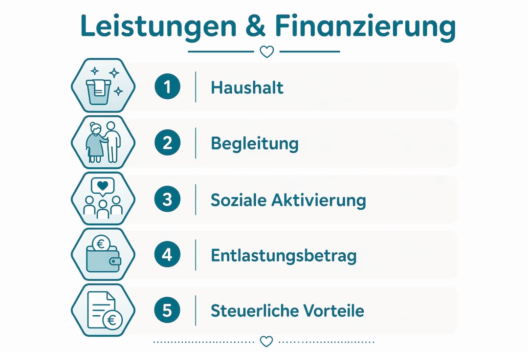 Schritt-für-Schritt-Übersicht: So beantragen und finanzieren Sie Alltagshilfen