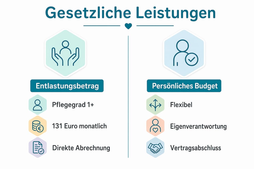 Übersicht: Gesetzliche Ansprüche auf Unterstützung beim Einkaufen