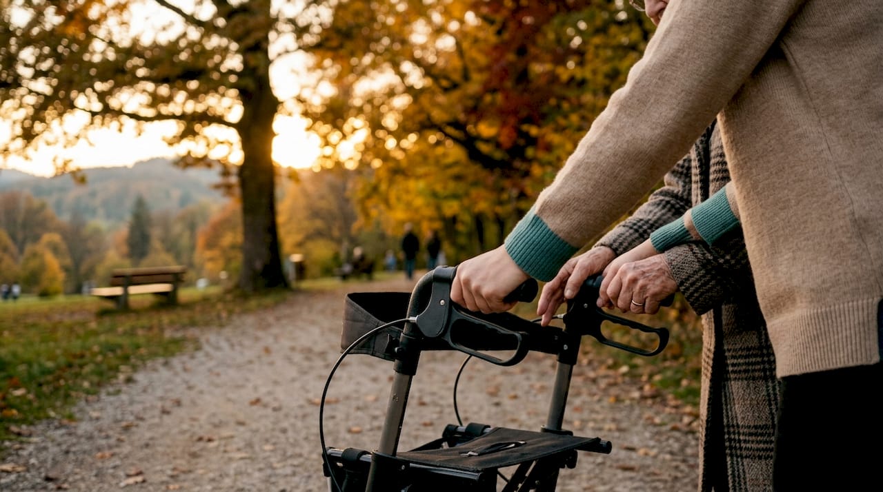 Gartenarbeit mit dem Rollator – so bleibt das grüne Paradies auch im Alter erreichbar