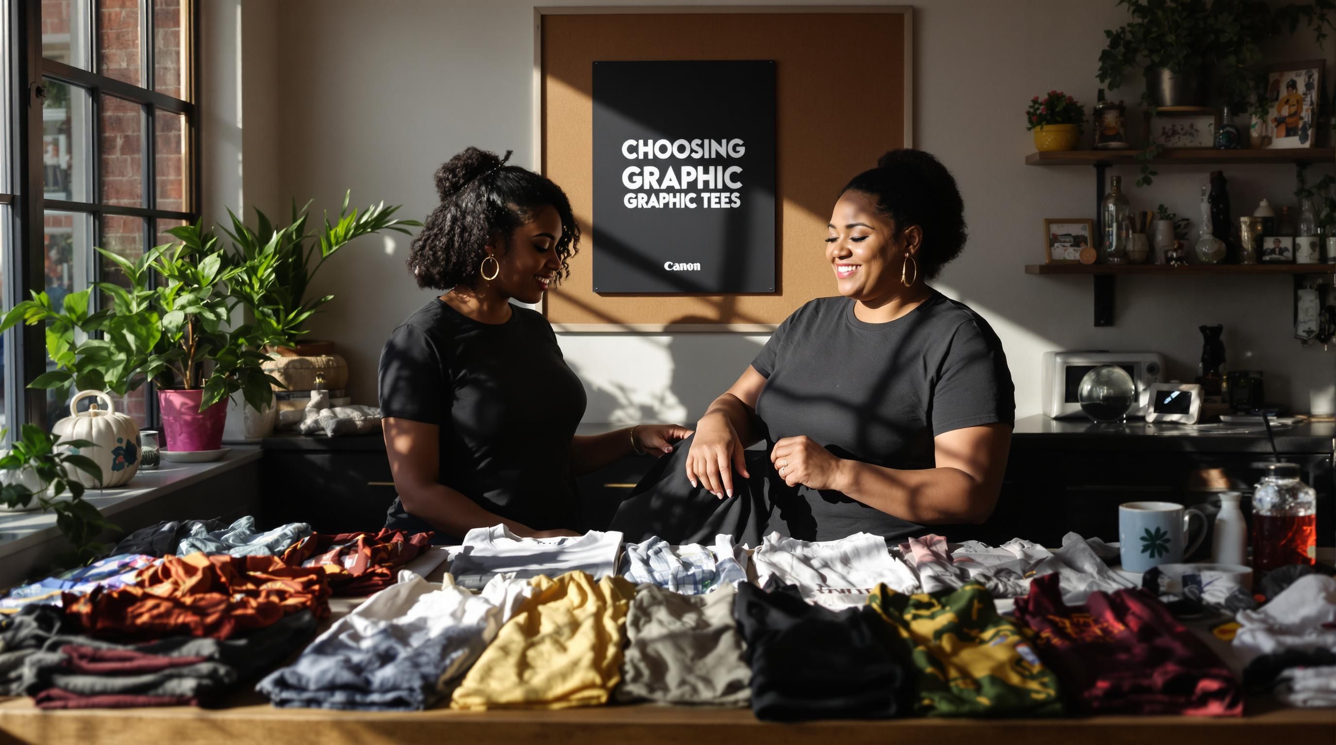 choosing graphic tees