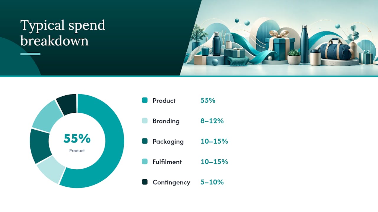 How much should you budget for corporate gifts? — overview diagram