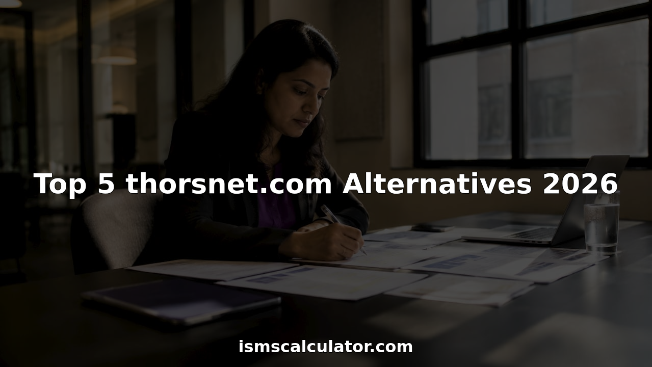 Woman reviewing ISO 27001 compliance documents at table