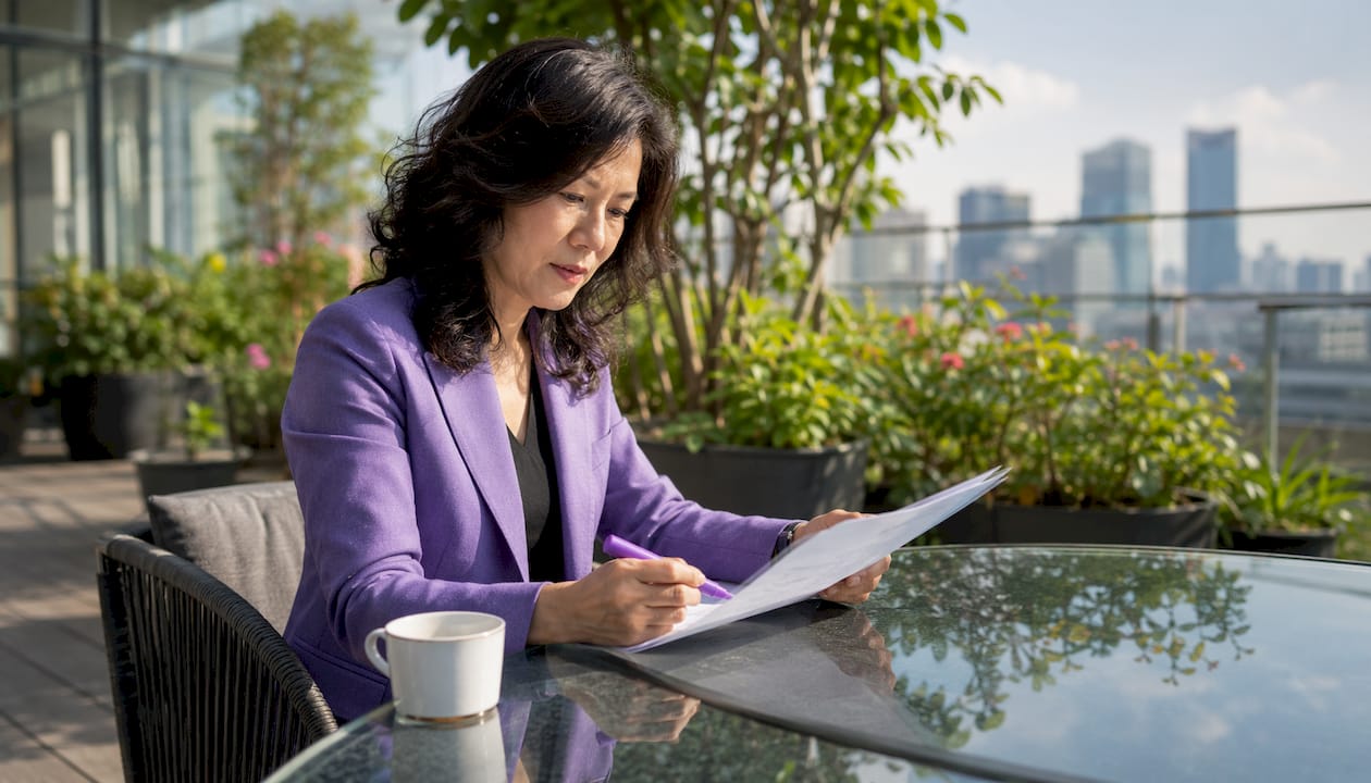 Decision-maker reviewing ISO 27001 consultancy RFP