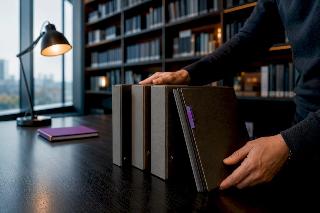 Policy binders arranged for compliance review