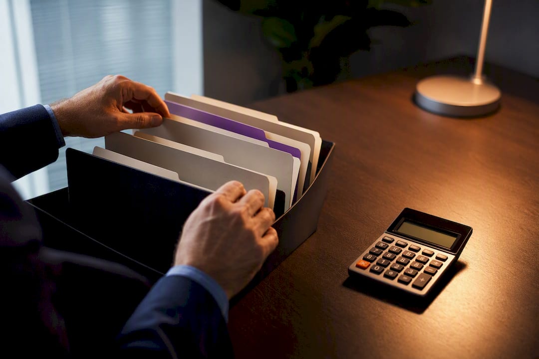 ISO 27001 budget line items arranged for review