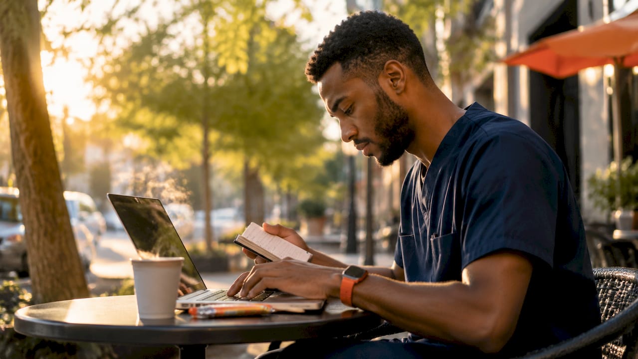Student managing USMLE study and personal schedule