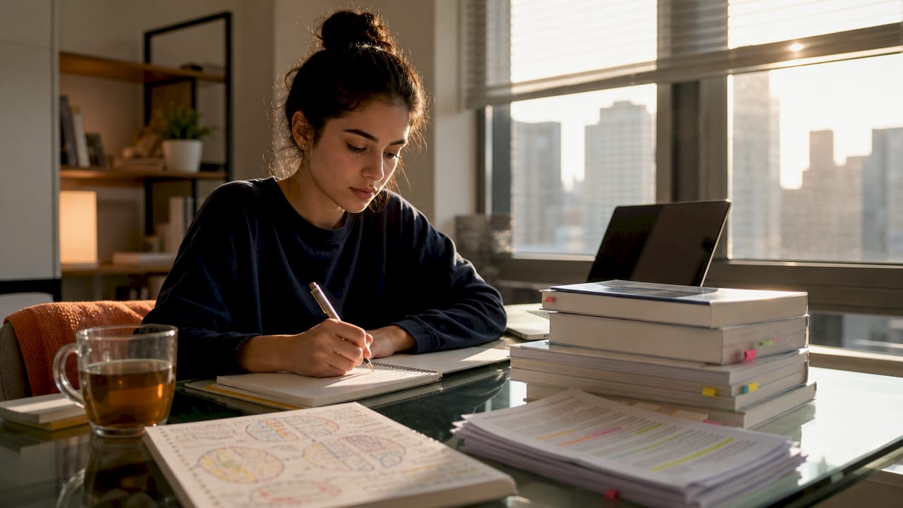Weekly Schedule Balancing Lectures and USMLE Prep