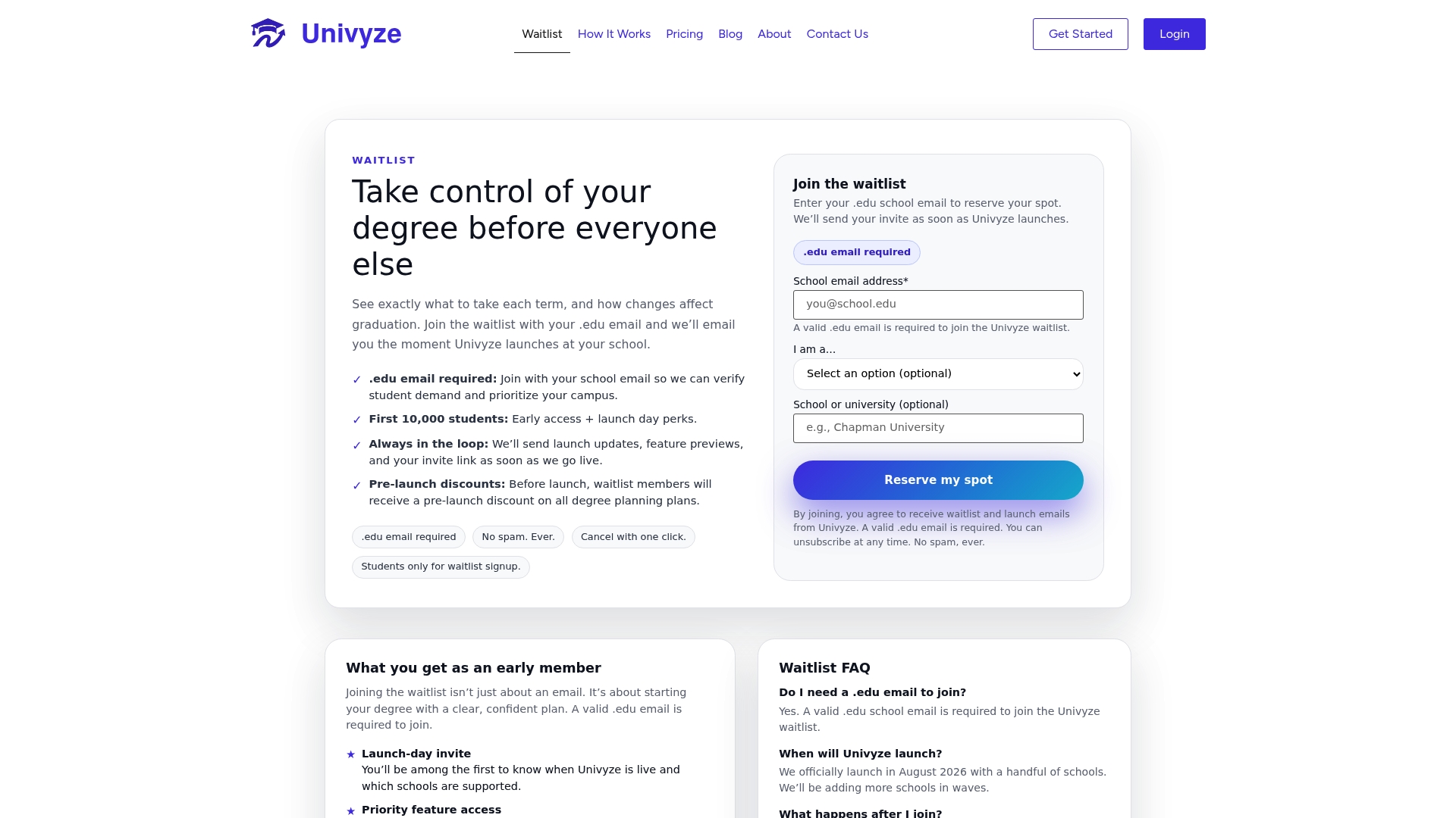 https://univyze.com/waitlist