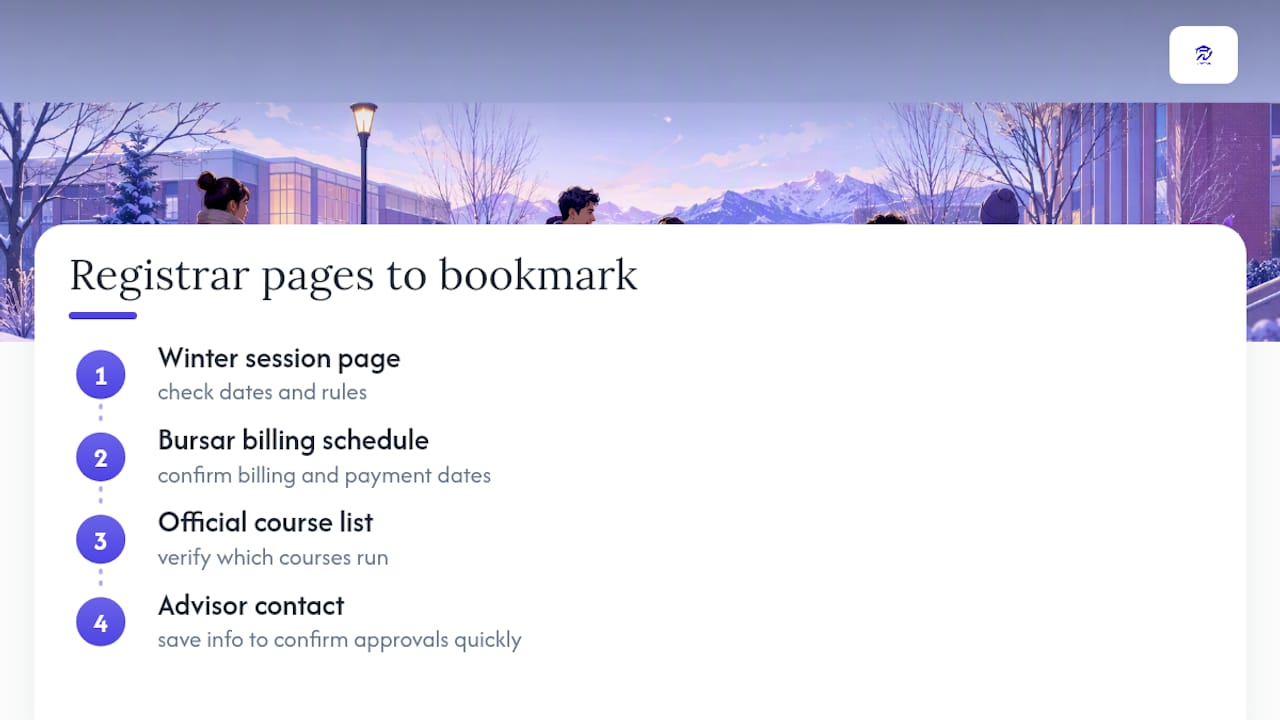 Registrar Pages Worth Bookmarking Now — overview diagram
