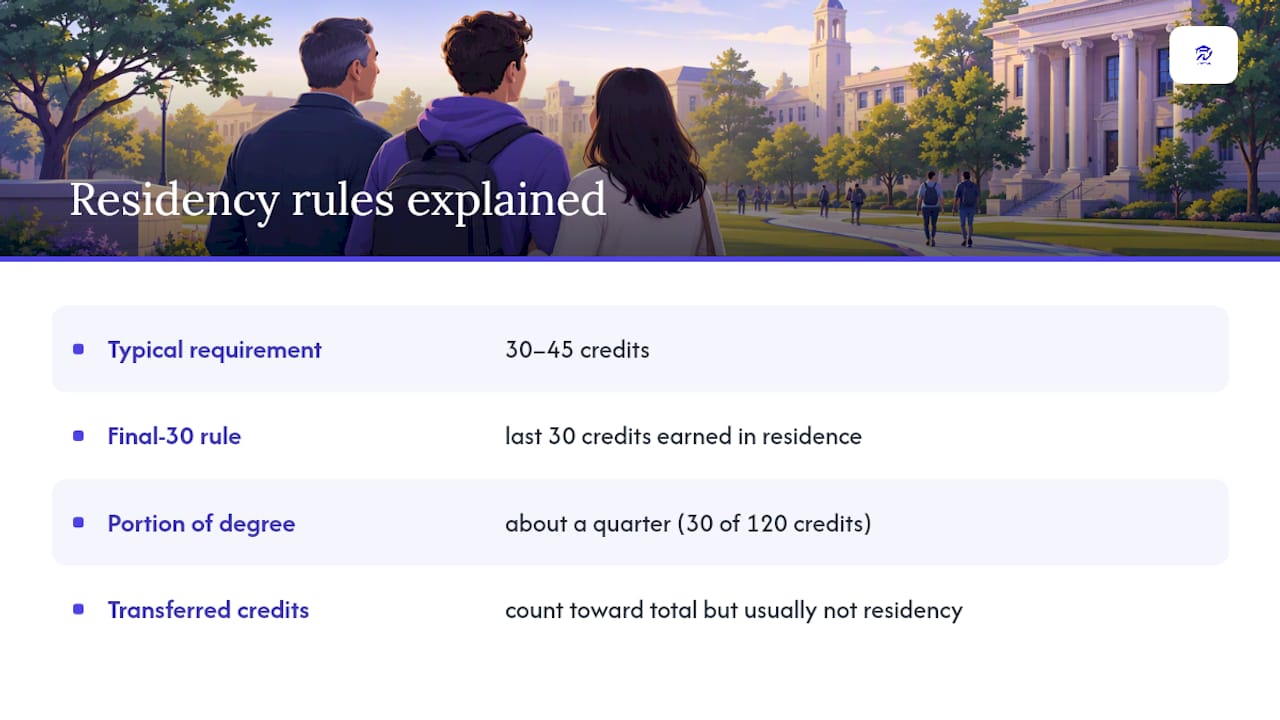 What Are Credit Residency Rules, and Why Do They Exist? — overview diagram