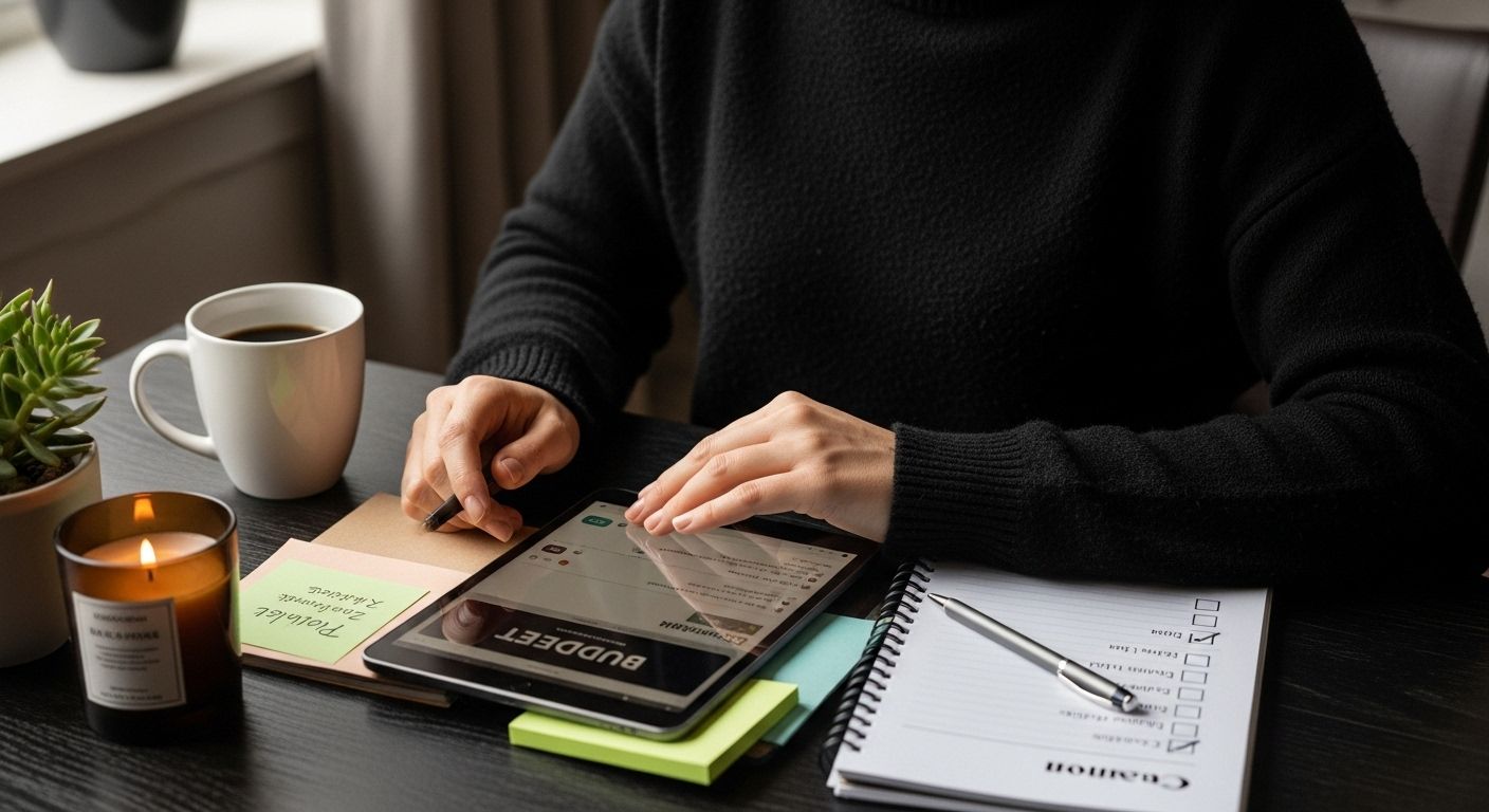 financial self-care routine
