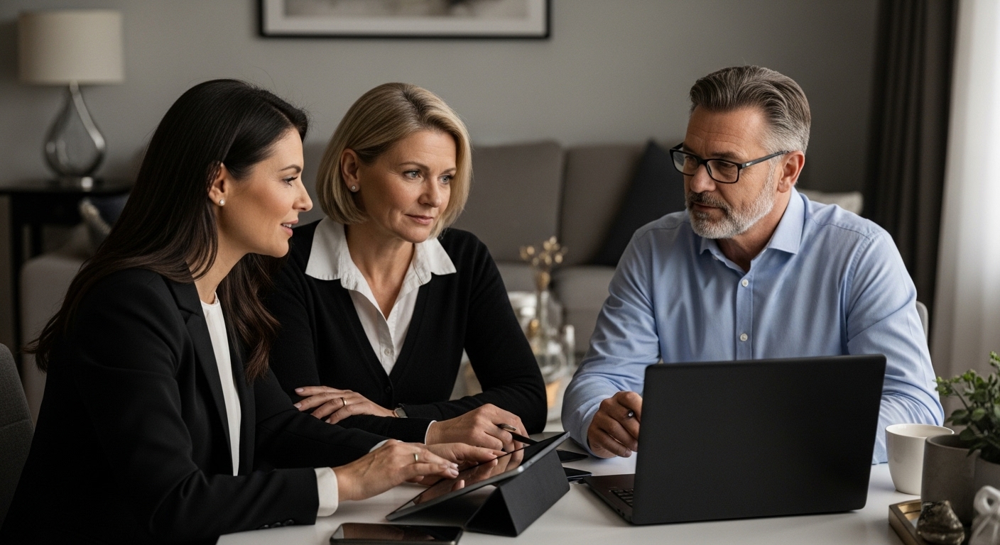 investors financial advisor meeting