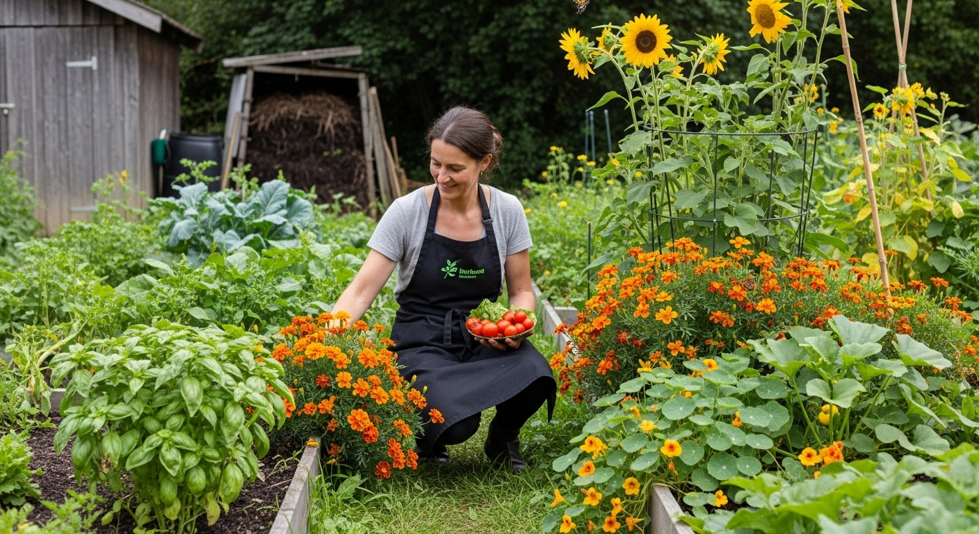 biodiversity organic garden harvest