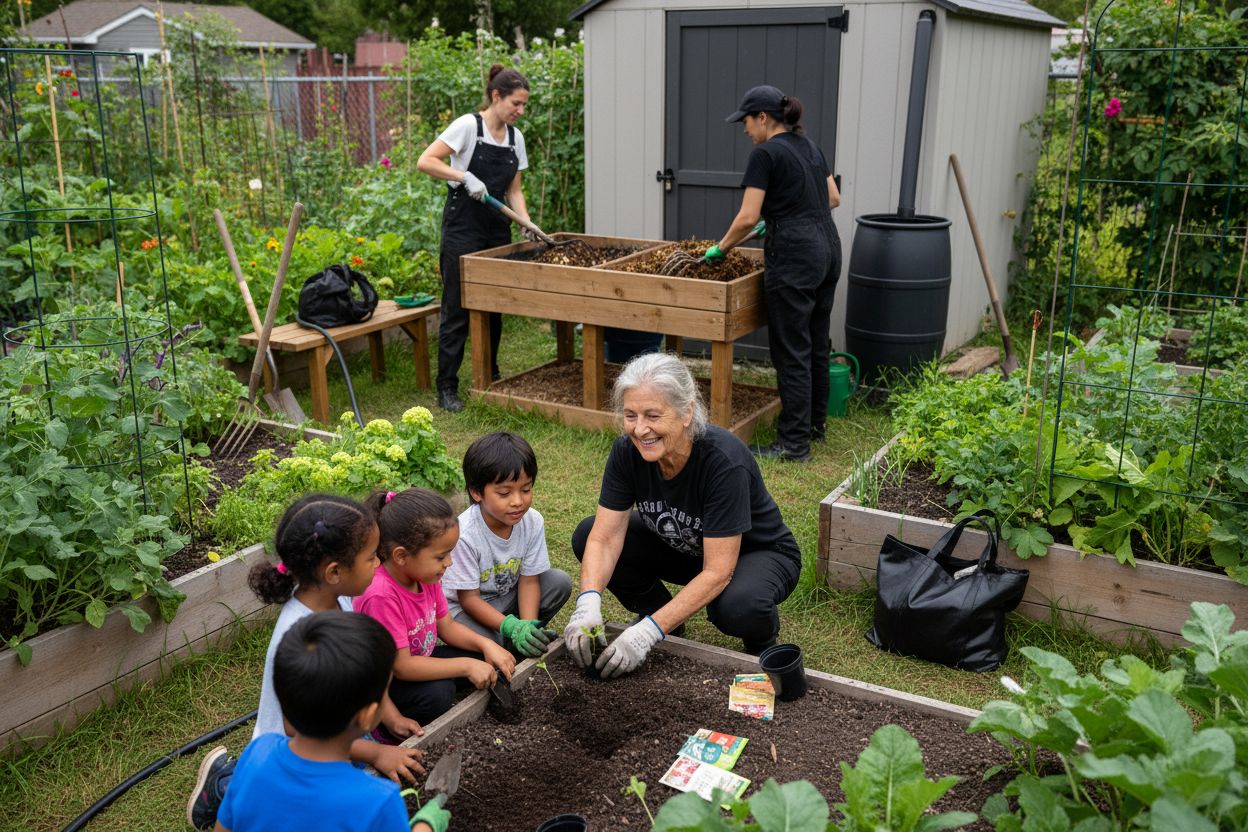 community garden education