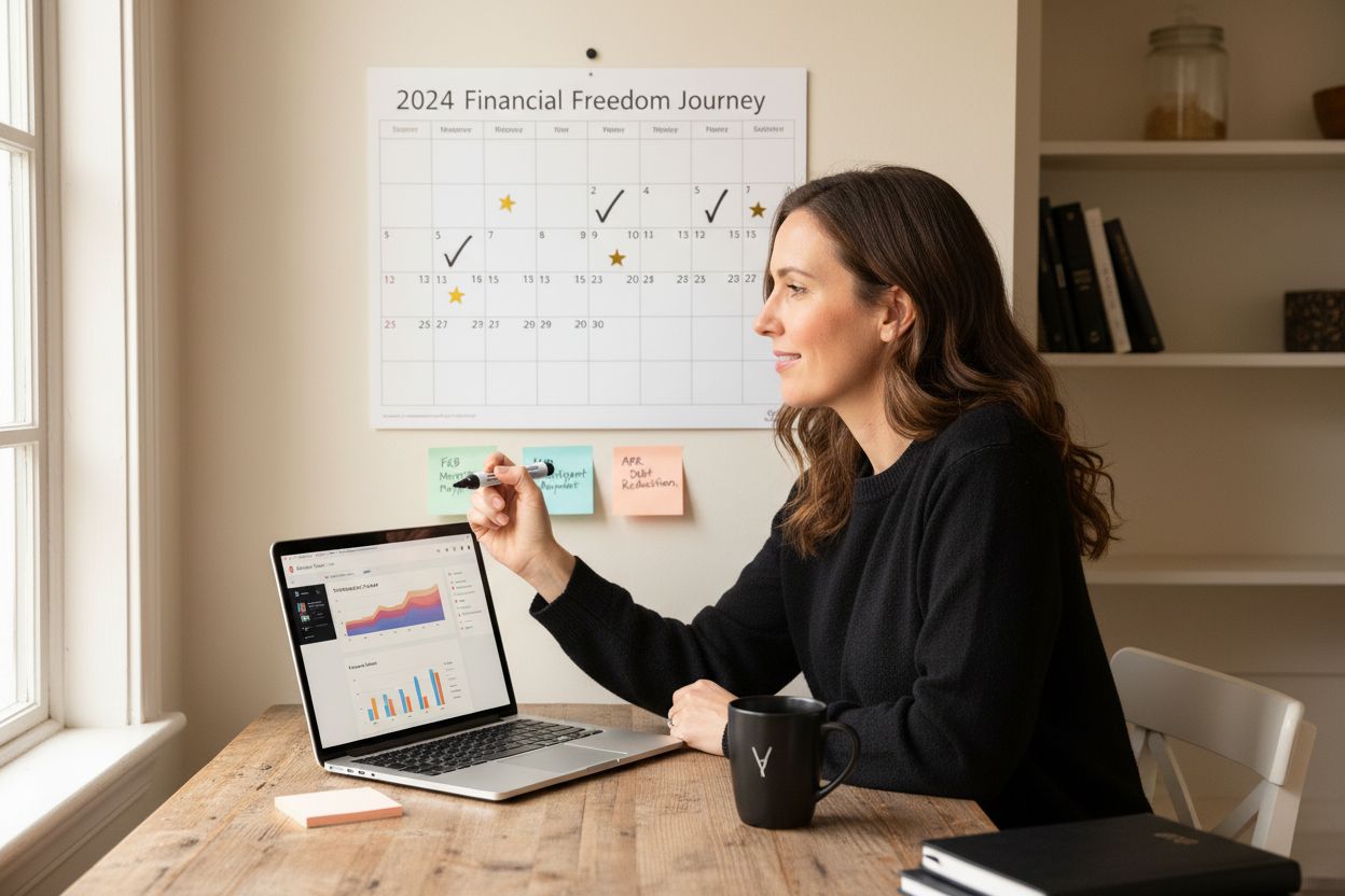 tracking financial goal milestones