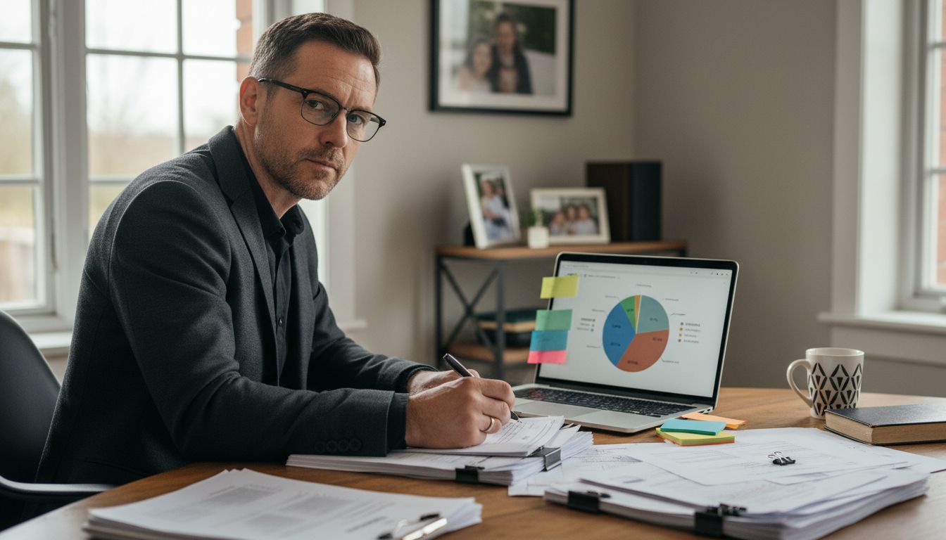 personal financial review workspace