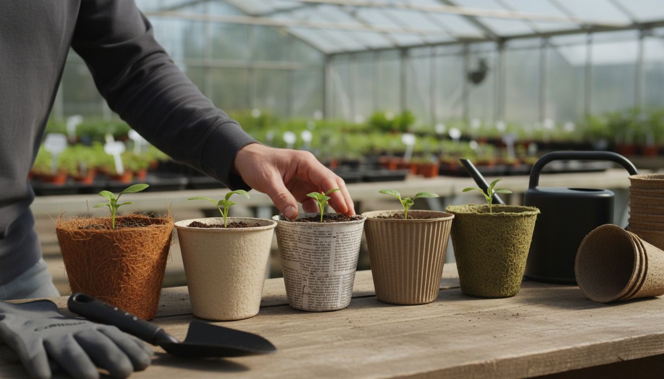 biodegradable pot materials comparison