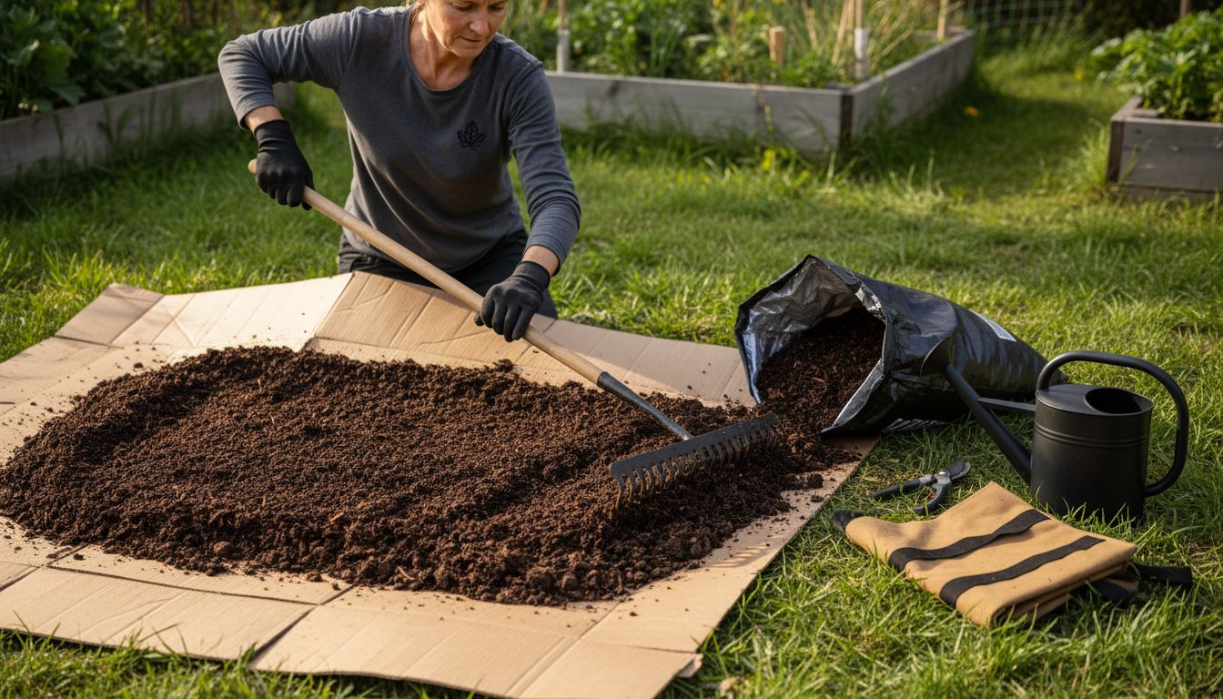 no dig materials setup