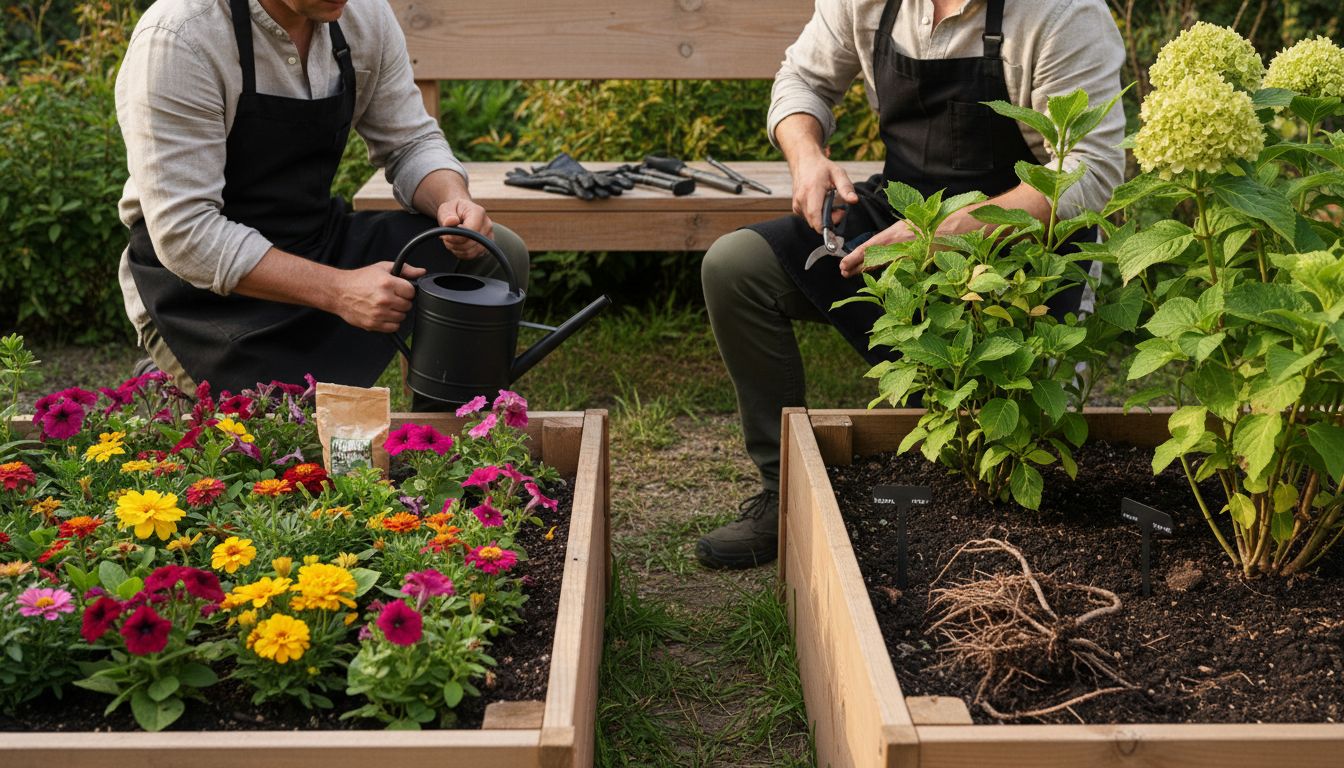 garden plant maintenance