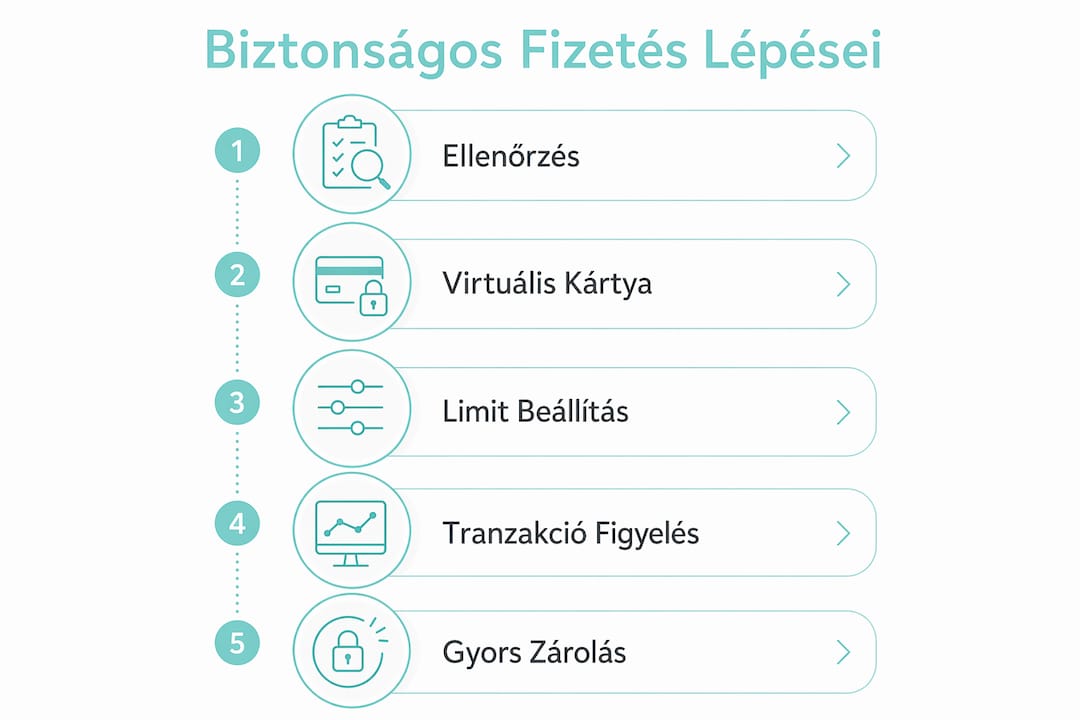 Infografika: hogyan fizessünk biztonságosan lépésről lépésre