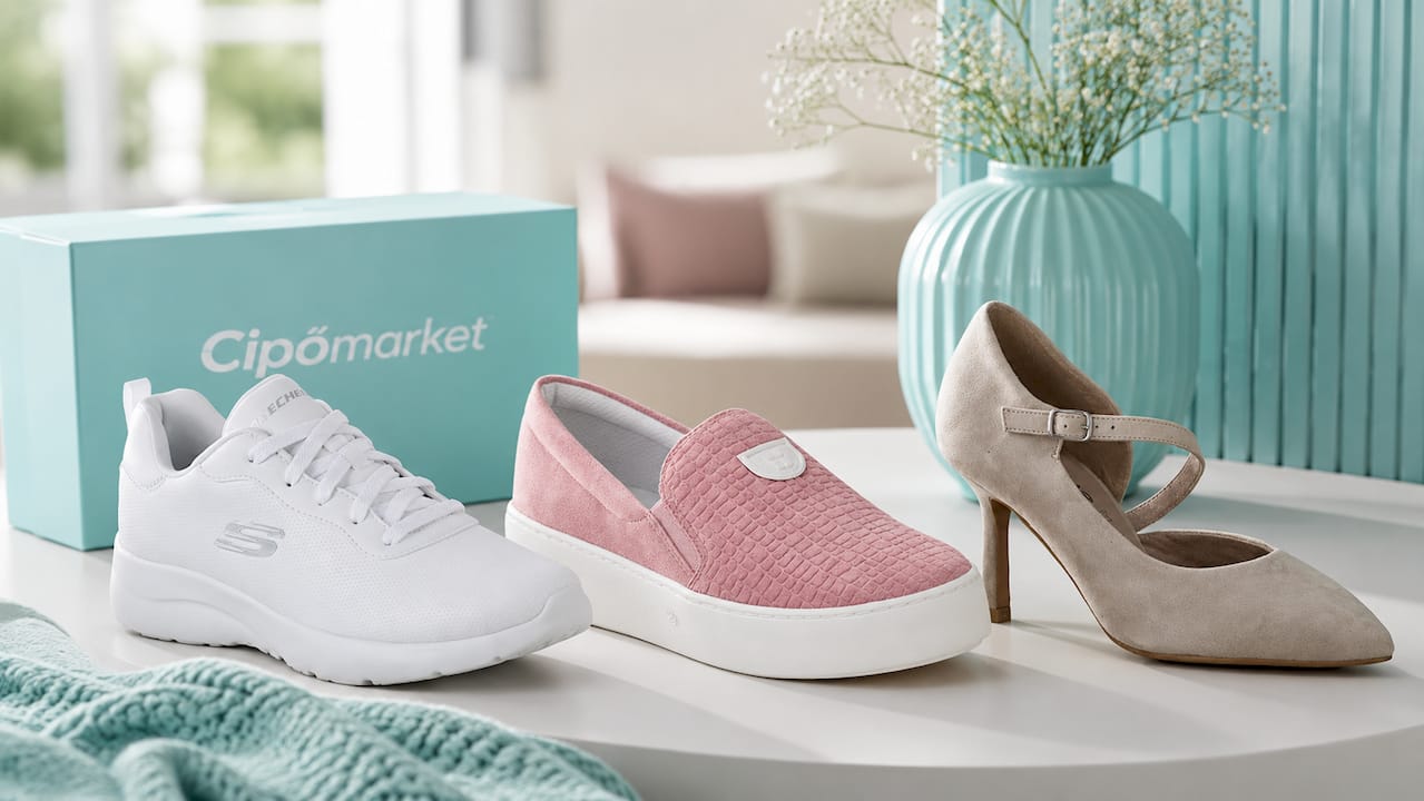Skechers női cipő - 88888368-WHT