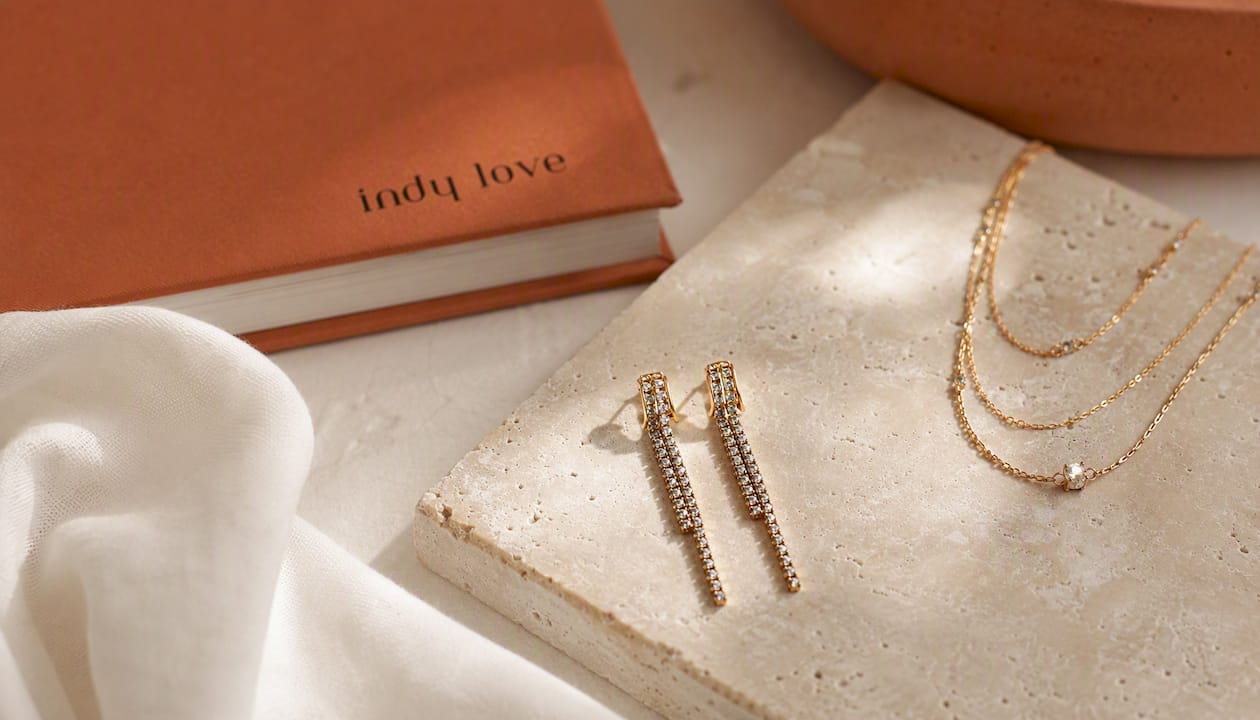 Kimberley Drop Jewel Earring