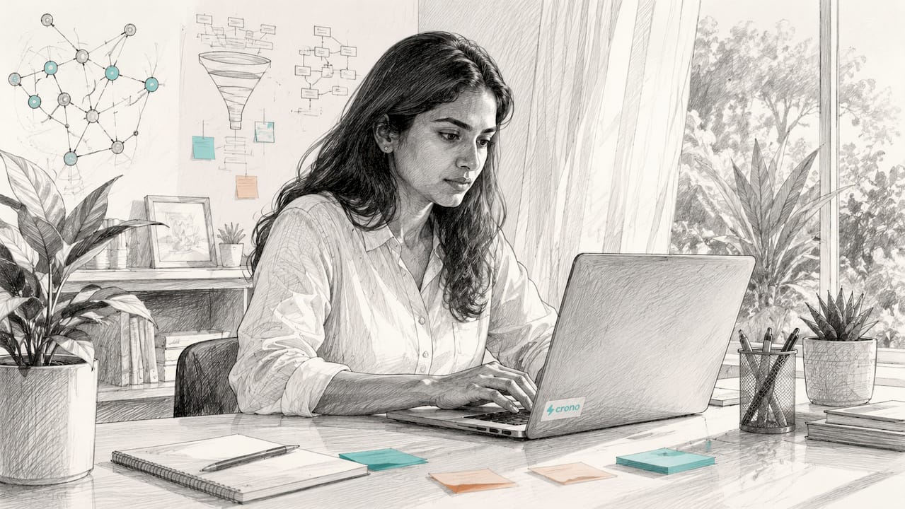 Sales operations specialist cleaning CRM data