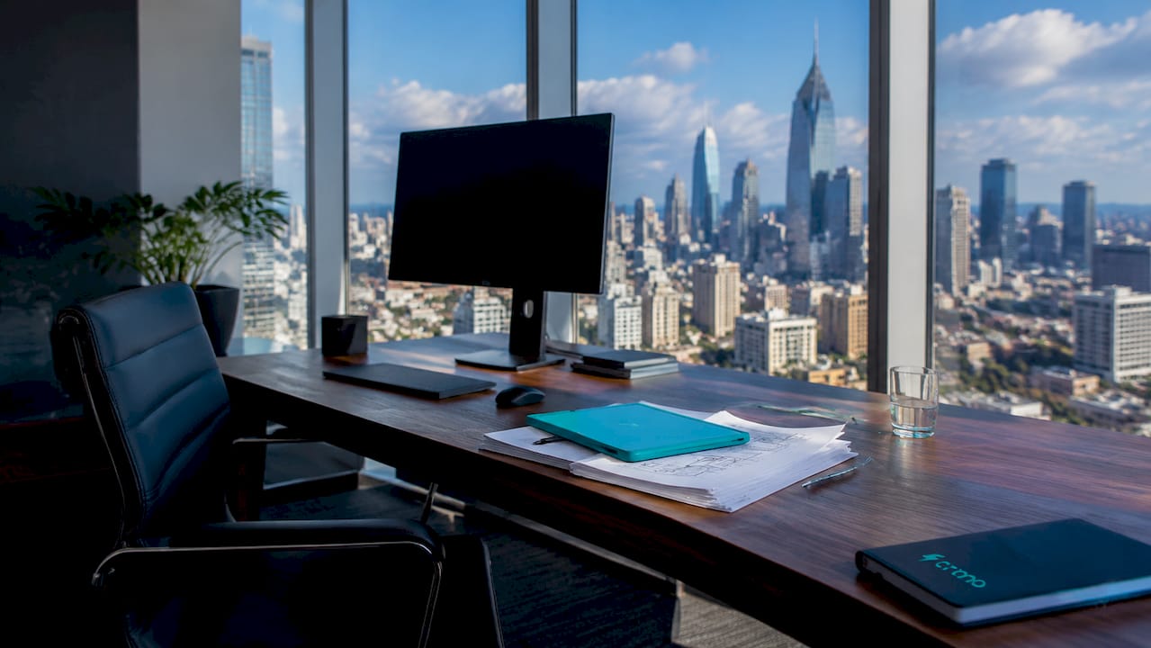 Sales engineer workspace showing technical workflows