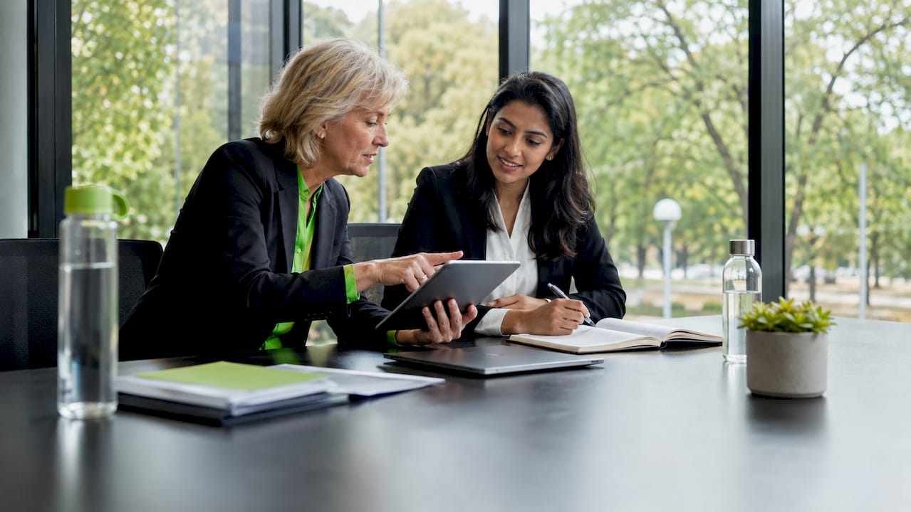 Professional team discussing shareholder agreements