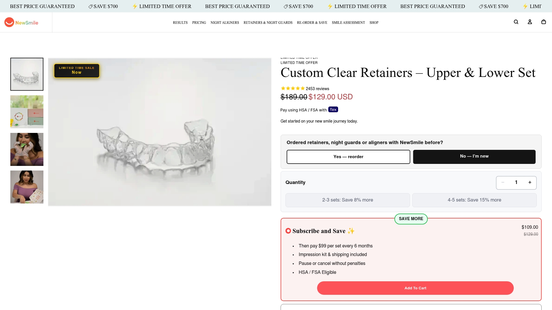 https://newsmilelife.com/products/custom-clear-retainers