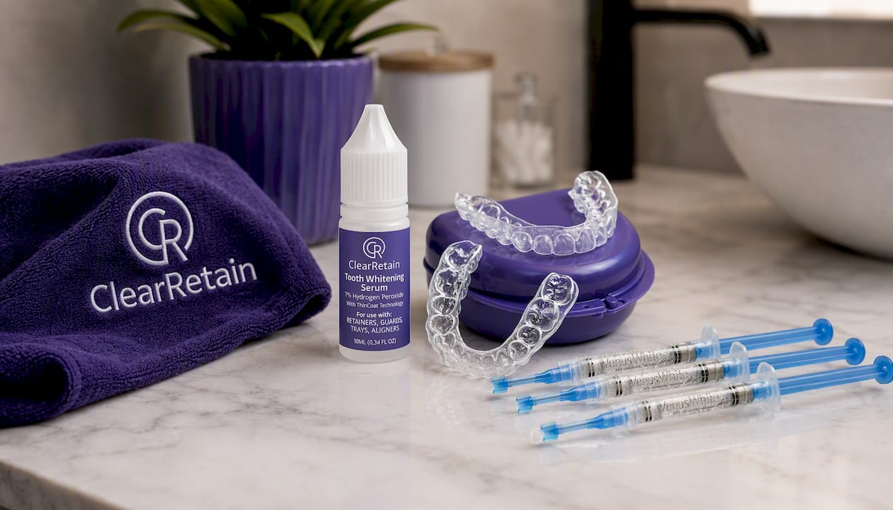 Tooth Whitening Serum     (Use With Your Clear Retainer or Night Guard)
