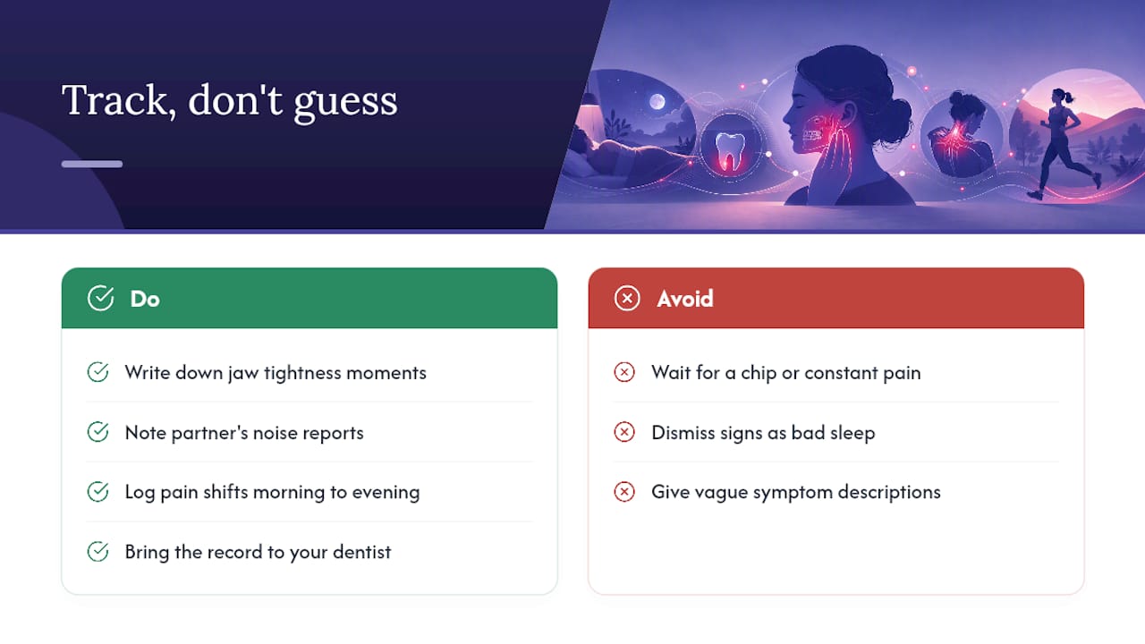 Why Tracking Beats Guessing — overview diagram