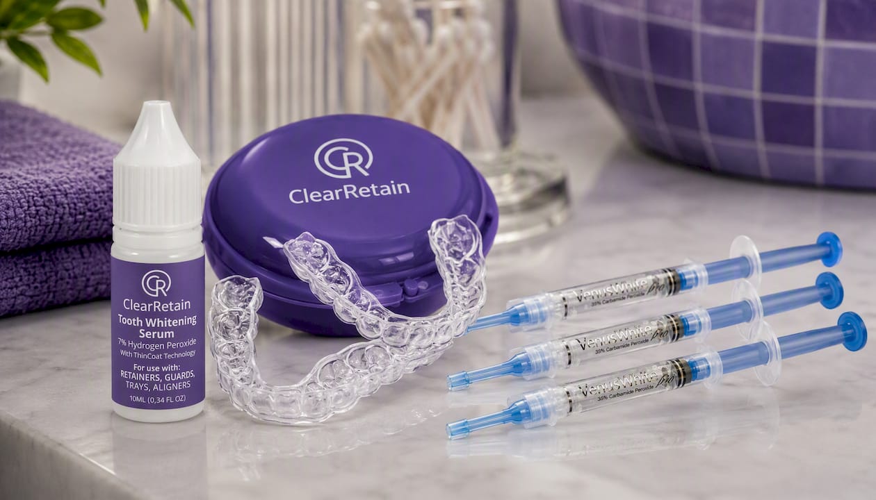 Tooth Whitening Serum     (Use With Your Clear Retainer or Night Guard)