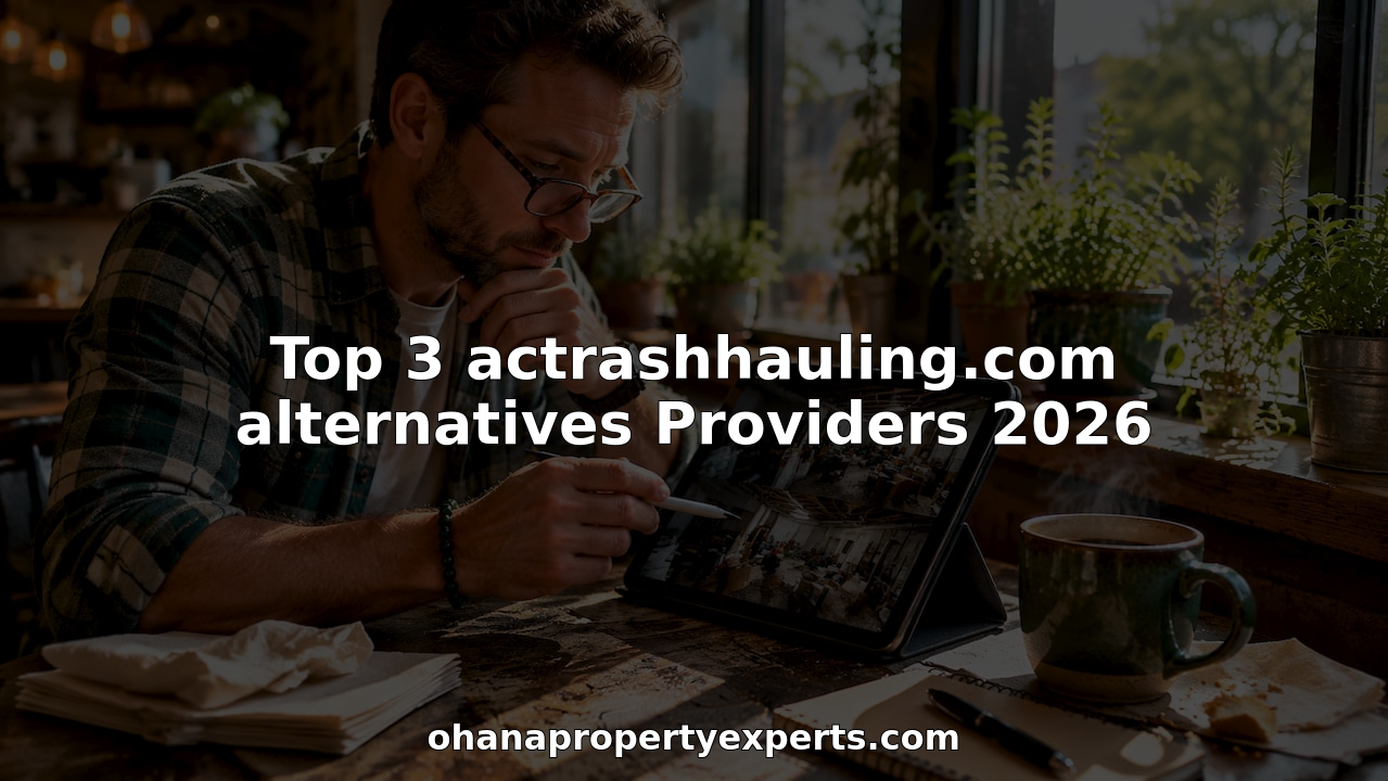 Top 3 actrashhauling.com alternatives Providers 2026