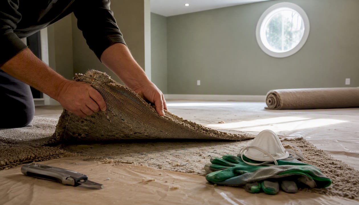 Carpet Removal Disposal Made Simple for Homeowners