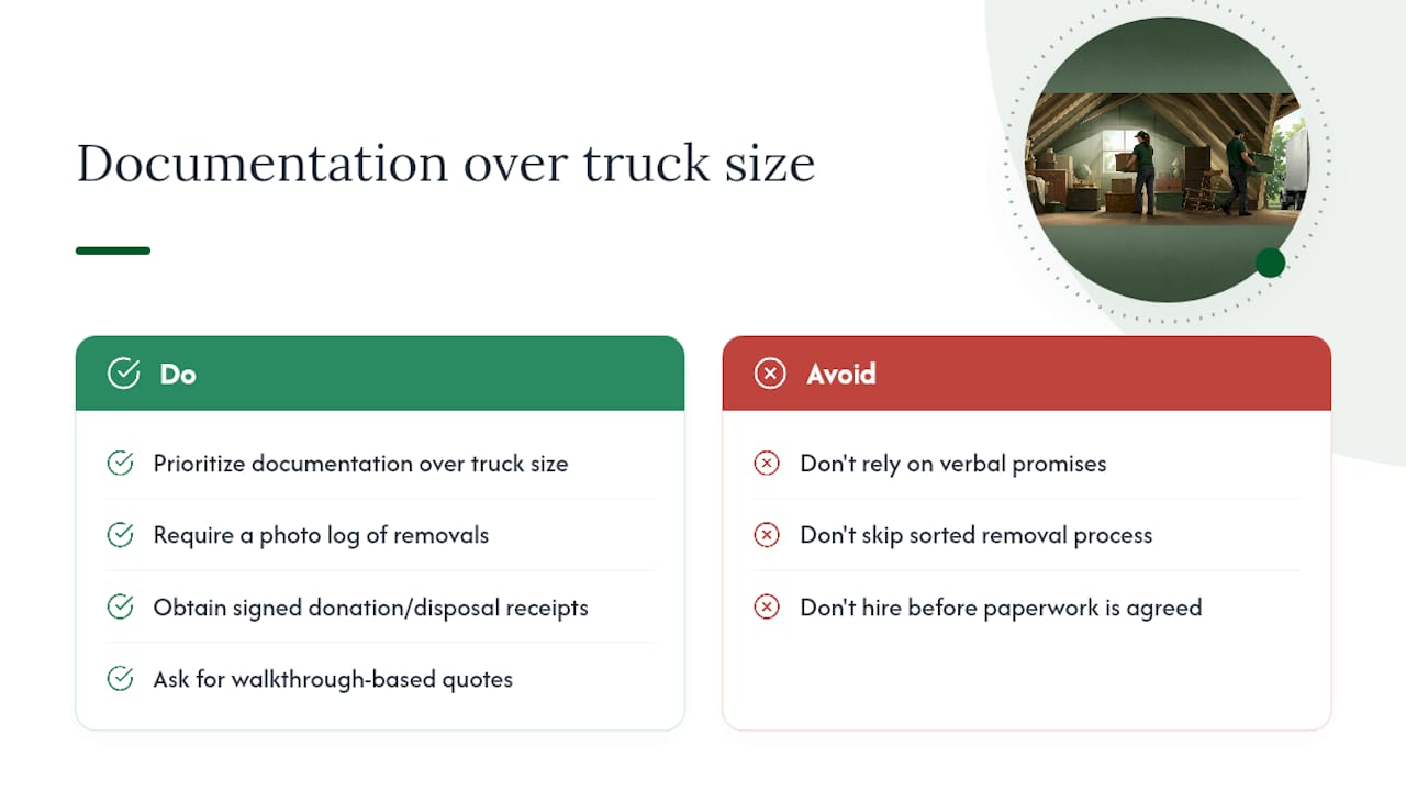 Why the Documentation Matters More Than the Truck Size — overview diagram