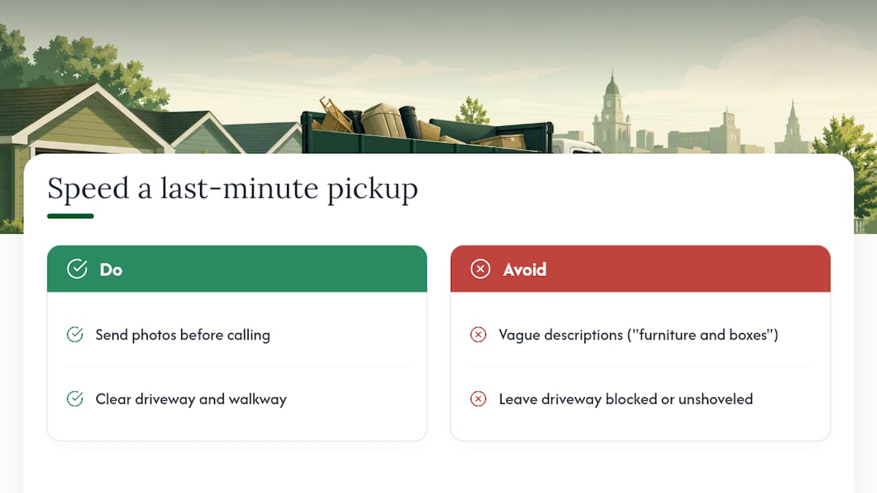 Editorial Take: What Actually Speeds Up a Last-Minute Pickup — overview diagram