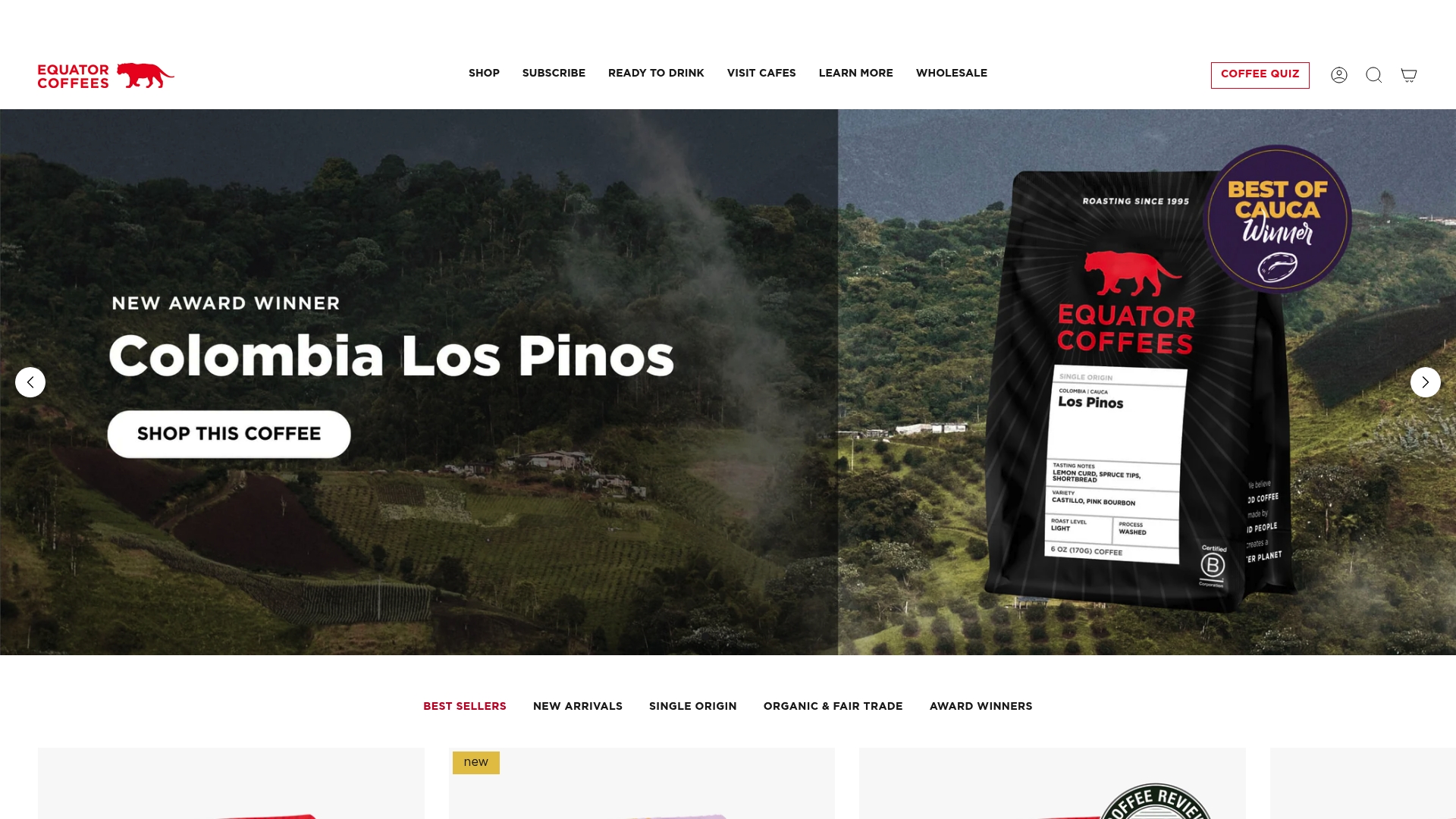 https://equatorcoffees.com