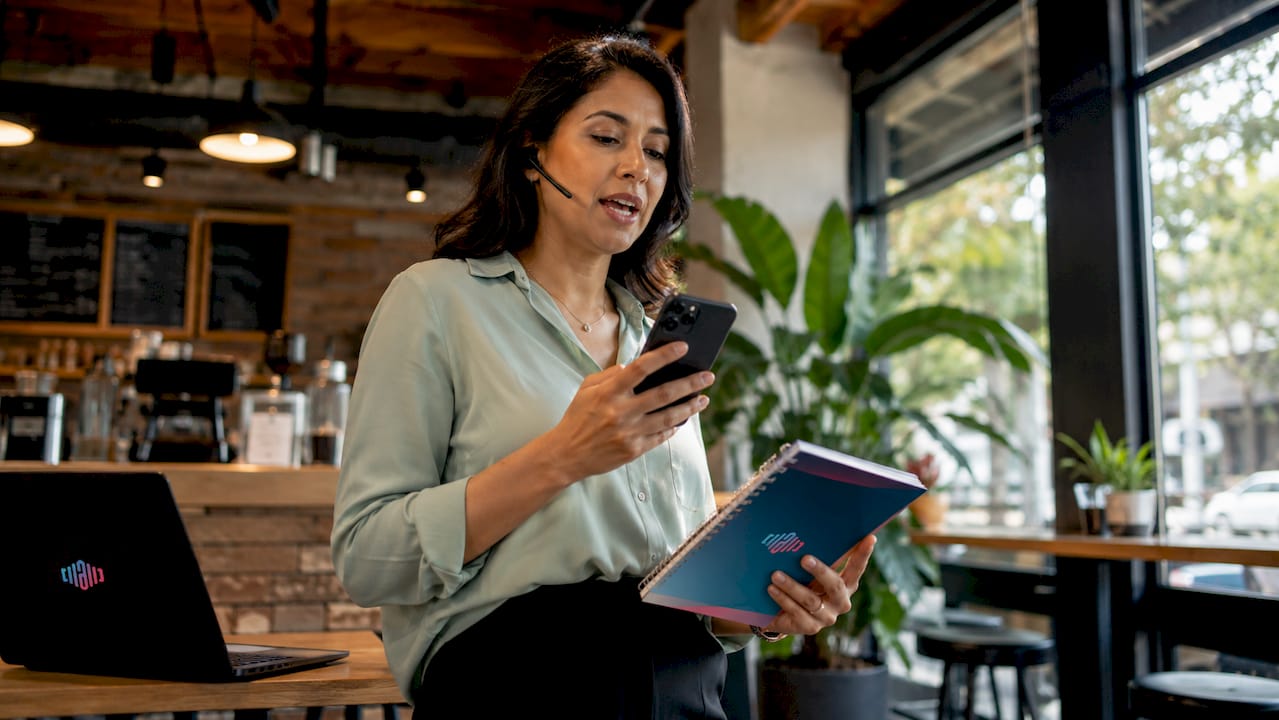 Non-native professional in online accent coaching