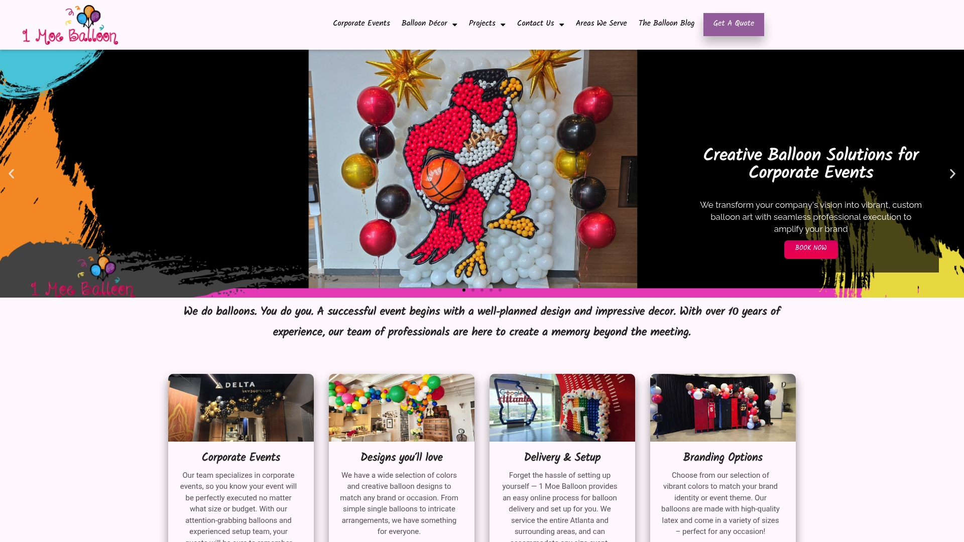 Top 5 balloonfantasyofatlanta.com Alternatives 2026 https://1moeballoon.com